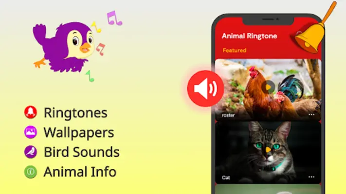 Animal Ringtones & wallpapers android App screenshot 0