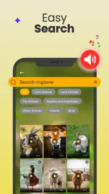 Animal Ringtones & wallpapers android App screenshot 1